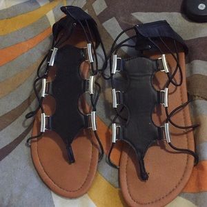 Black Sandals